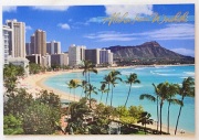 ハワイアン・ポストカード/ALOHA WAIKIKI