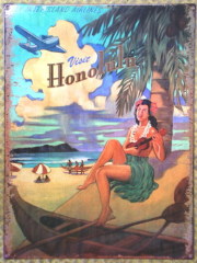 ハワイアン看板/Honolulu
