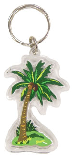 【訳あり・最終価格】ハワイアン・キーホルダー/椰子の木
