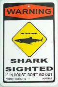ハワイアン看板/Shark2