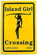 ハワイアン看板/Island Girl