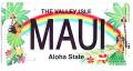 ハワイアン看板/マウイ