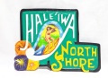 ノースショア・ハレイワガール看板/壁掛け