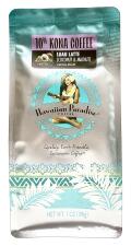 ハワイアンパラダイスコーヒー/ココナッツ＆マカダミアナッツ LUAU LATTE/10%KONA 粉タイプ（198g）