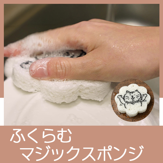 ふくらむマジックスポンジ