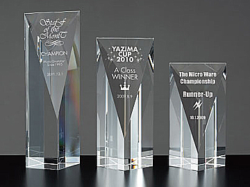 ダブルビクトリー　サイズB（高さ210mm写真中央）【版代・名入れ代不要】