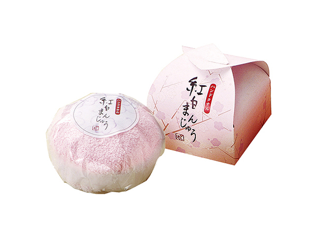 紅白まんじゅうタオル