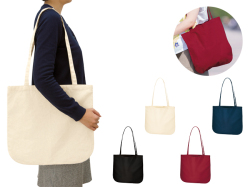 厚手コットンボトムバッグ（Ｍ）2290RT