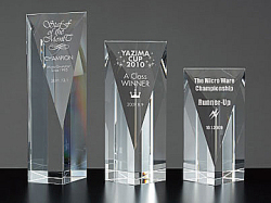 ダブルビクトリー　サイズB（高さ210mm写真中央）【版代・名入れ代不要】