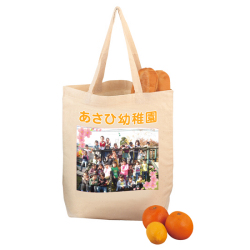 マイエコバッグ（無漂白コットン）A4プリント