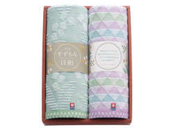 すずらん日和　愛媛今治　フェイスタオル2Pセット　No.30