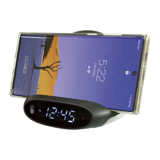 ワイヤレス充電クロック SI212803 ワイヤレス充電クロック SI212803