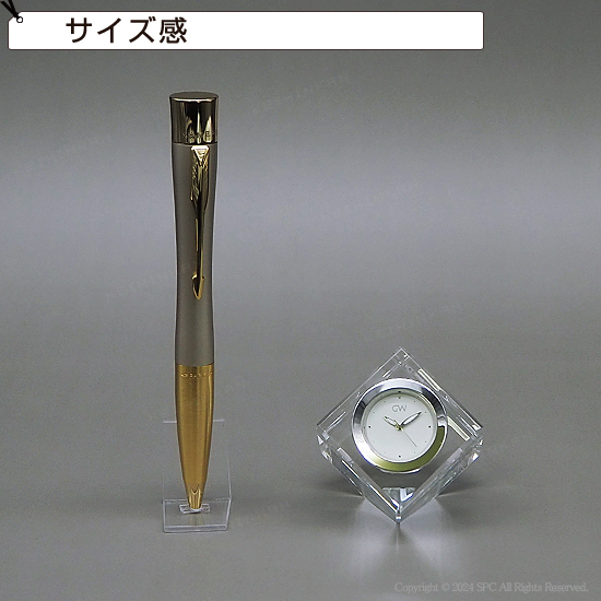 グラスワークスナルミ コフレミニクロック(クリア) グラスワークスナルミ コフレミニクロック(クリア)
