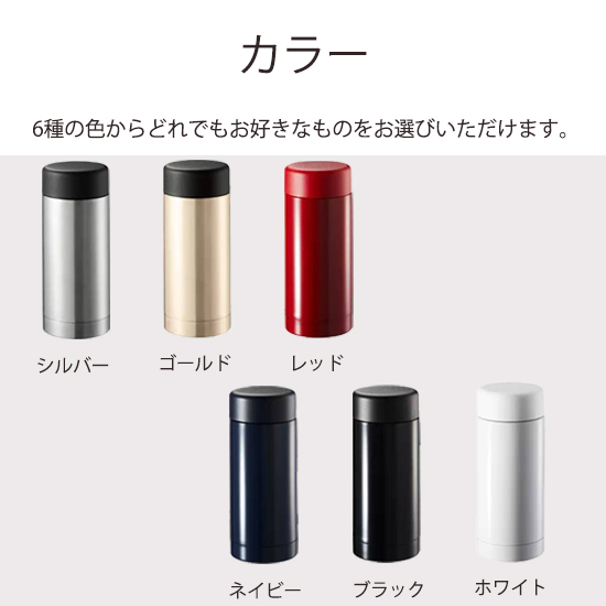 ドリンクボトル(水筒) 6141RT ステンレスドリンクボトル 200ml