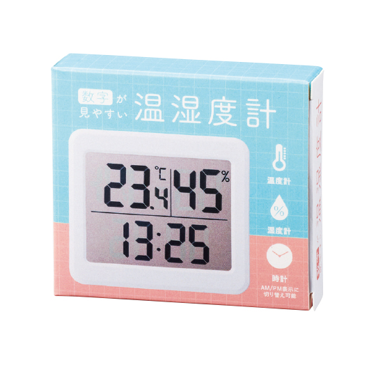 くっきり見やすい温湿度計 くっきり見やすい温湿度計