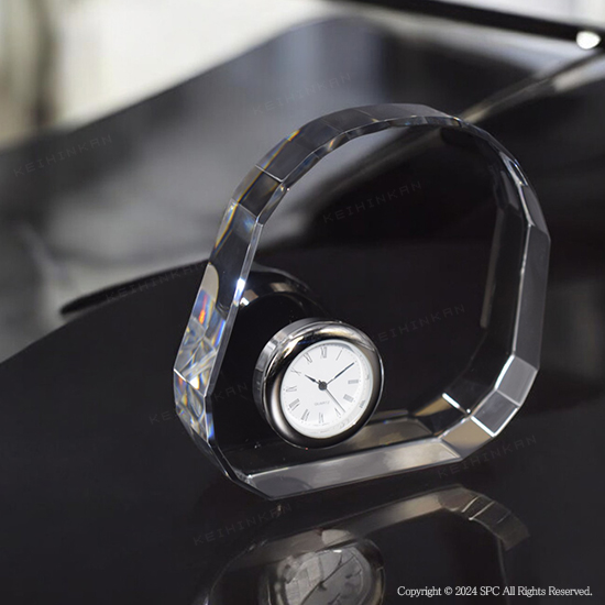 クリスタル時計オーナメント MW4MWC01 | 卒業記念品で人気商品 クリスタル時計オーナメント