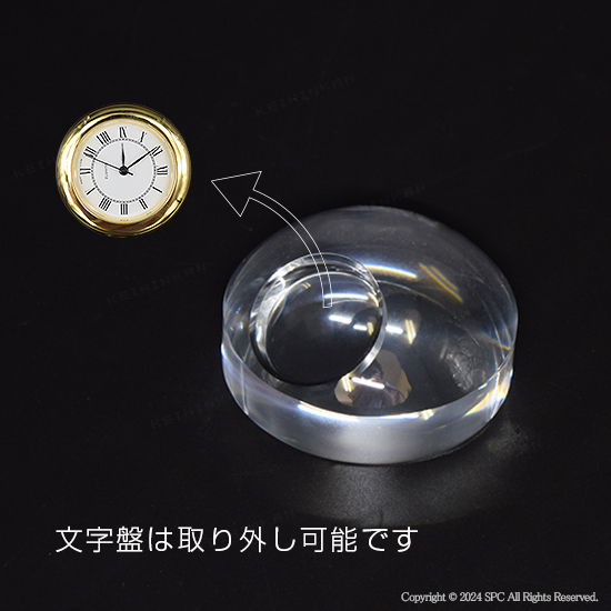 時計付きガラスルーペ MWRU0WC0 時計付きガラスルーペ