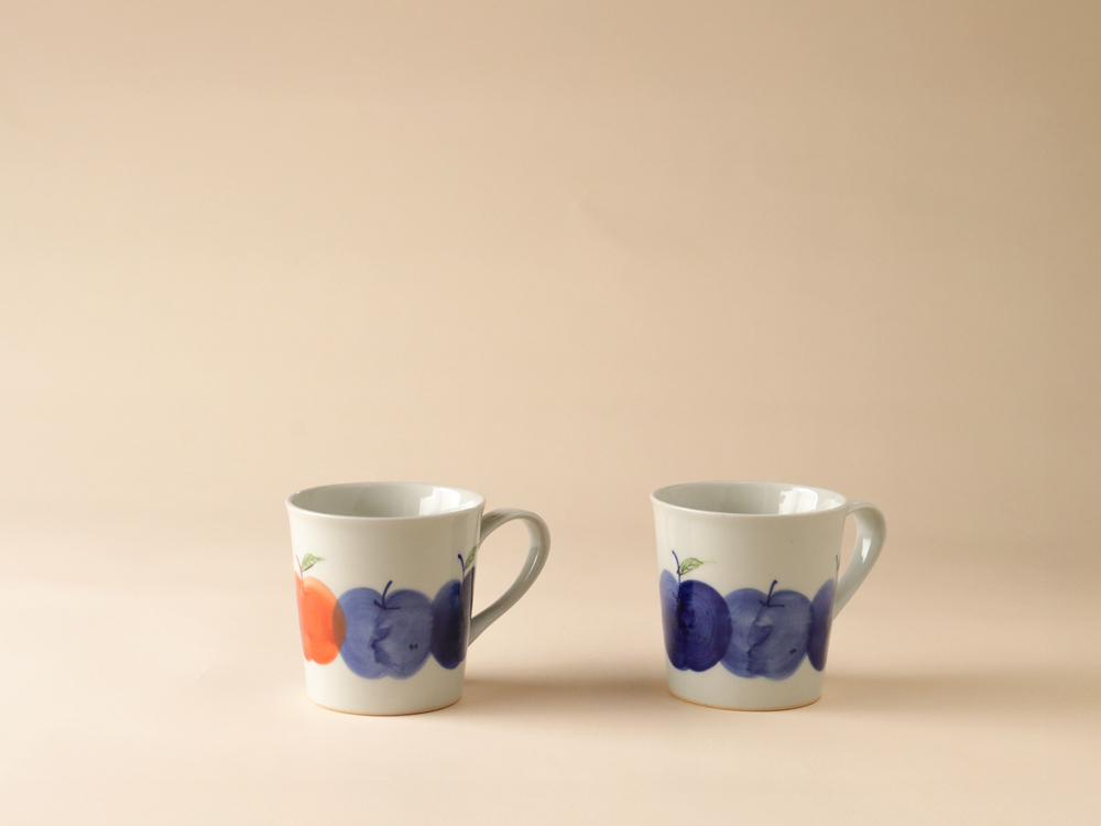 りんご園 マグカップ 波佐見焼