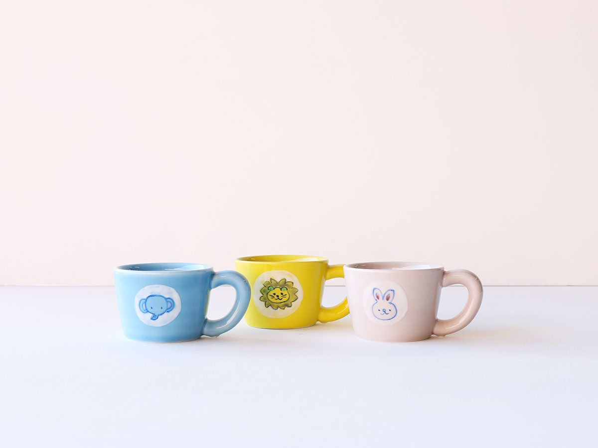 【こどものうつわ】なかよし こどもマグカップ 波佐見焼