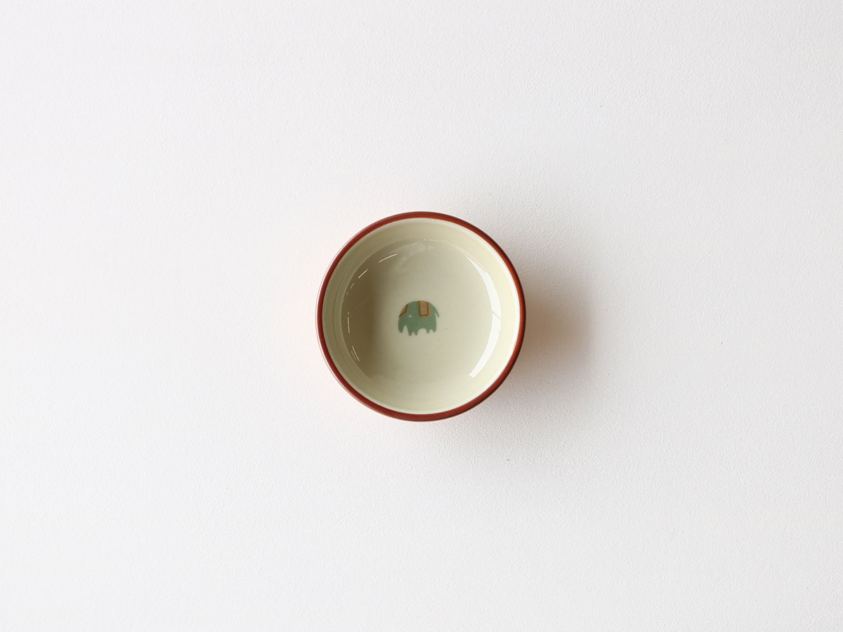 【デッドストック】倉庫から発掘された象の小皿・ZODA