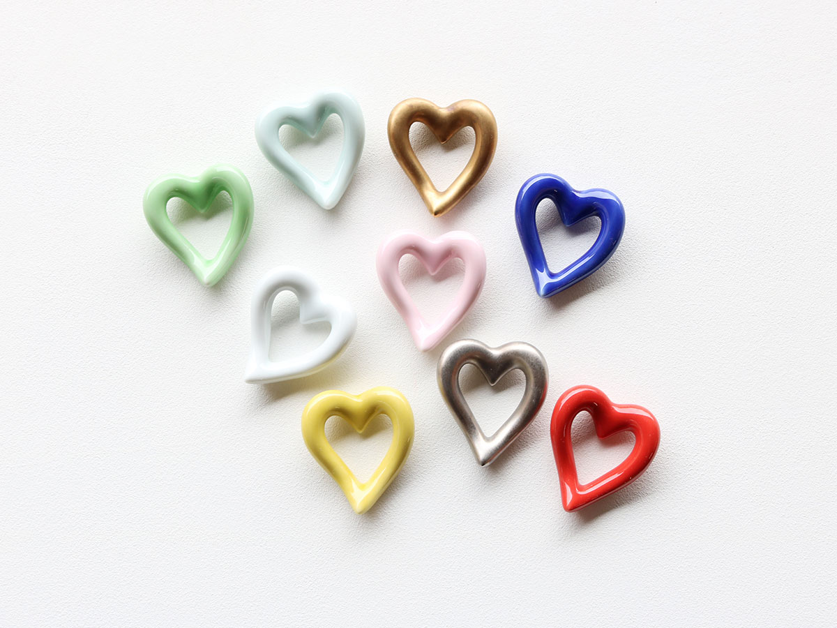 【当たりくじつき新パッケージでお届け！】ハート 箸置き 有田焼