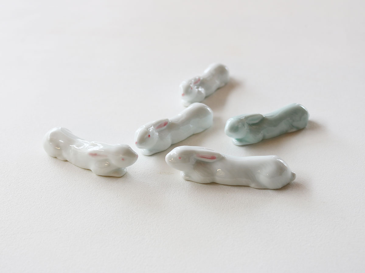 【当たりくじつき新パッケージでお届け！】干支 卯（うさぎ） 箸置き 有田焼