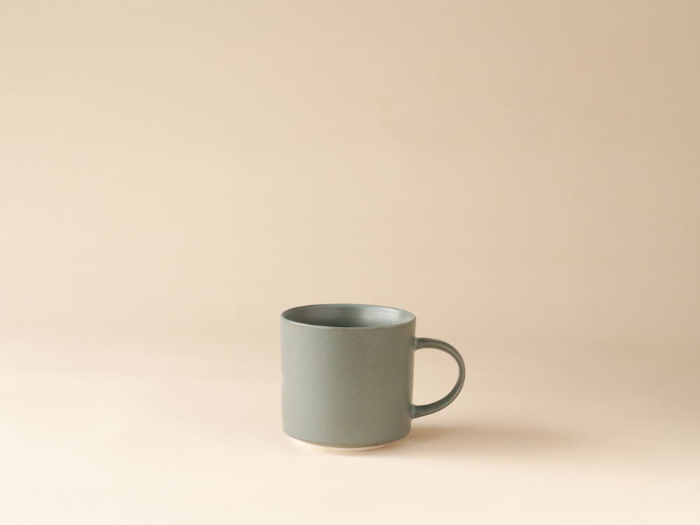 マットグレー マグカップ 大 波佐見焼