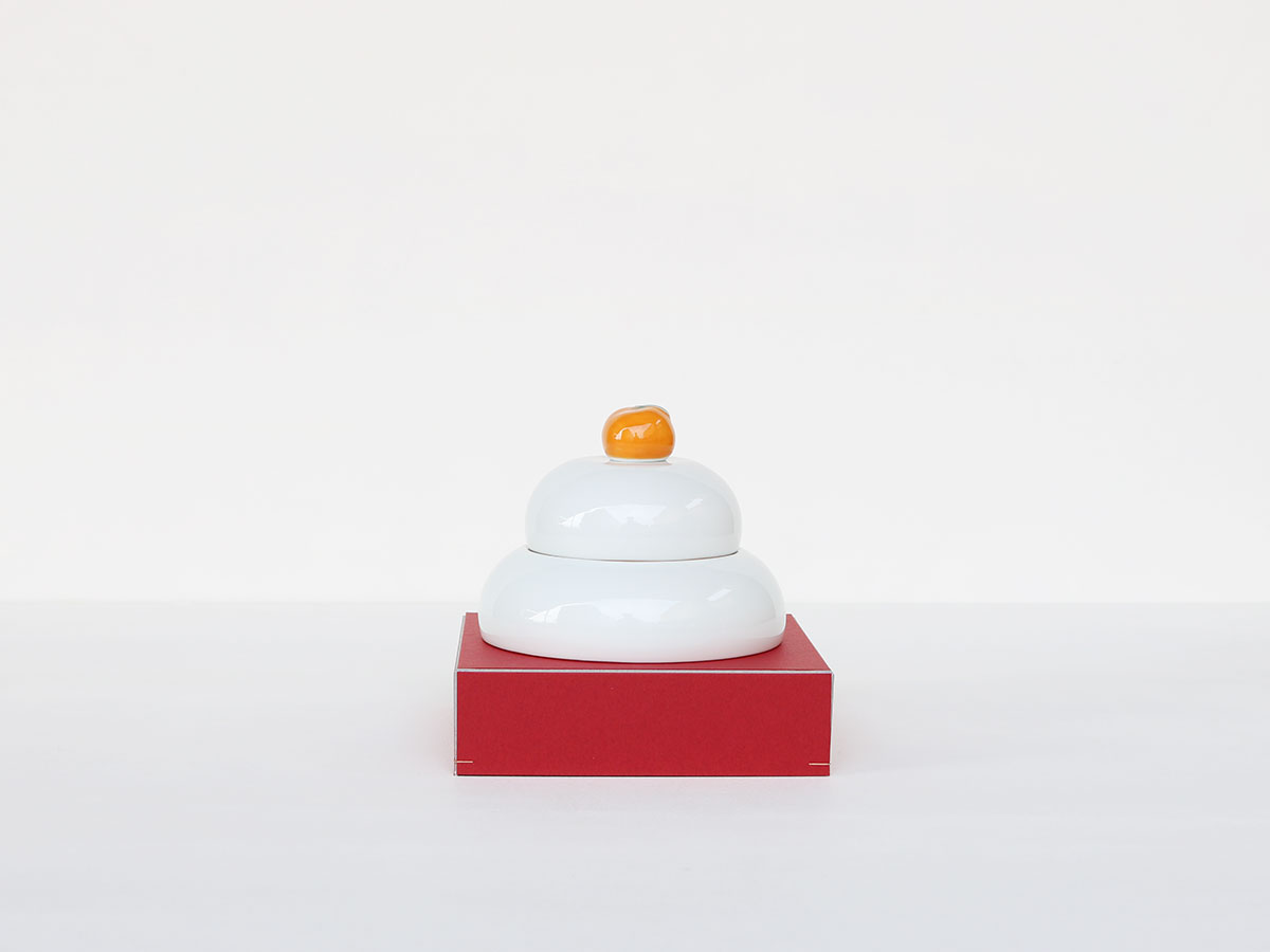 鏡餅 置物（ボウル、箸置き）波佐見焼