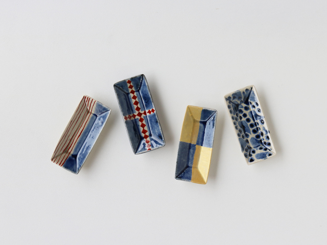 【antique＿】軽銀鍛造打出豆皿 c 深めの豆皿 4点セット 377158set.jpg