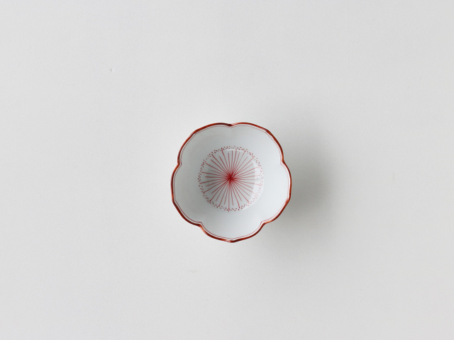 お惣菜やおつまみを盛って！ 桔梗絵 桔梗型 小鉢 波佐見| 有田焼