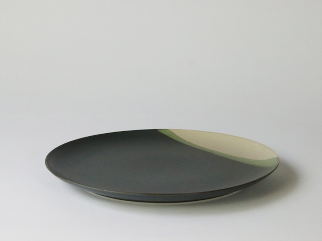 掛け分け マーブルプレート大 波佐見焼