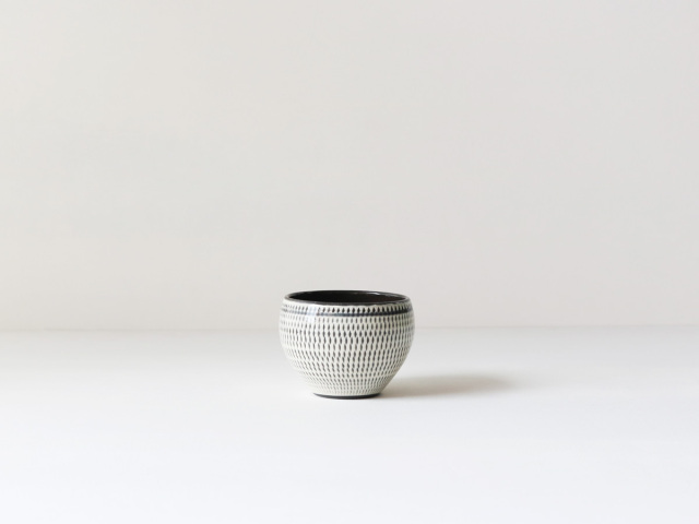 黒陶 飛びかんな カップ 波佐見焼