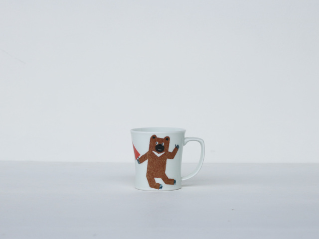 伝統的な技法を使ったポップなマグ【こどものうつわ】和紙染め