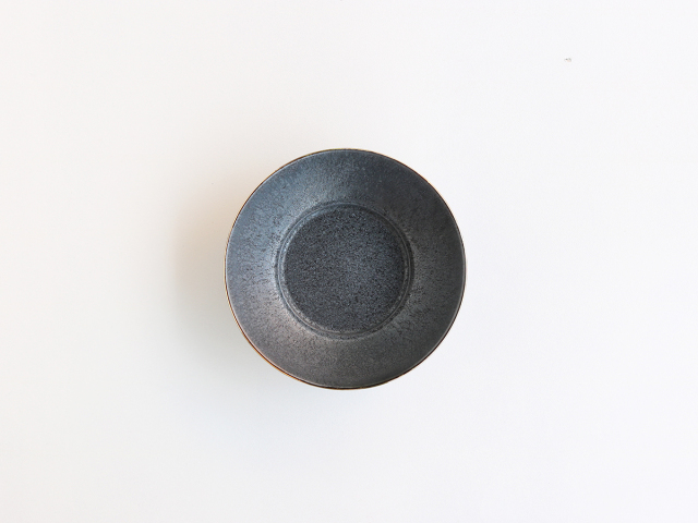 晶フチ艶金 18cm深平鉢 有田焼