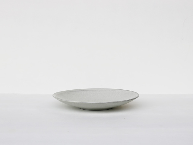 黒土かいらぎ 丸皿 大 波佐見焼