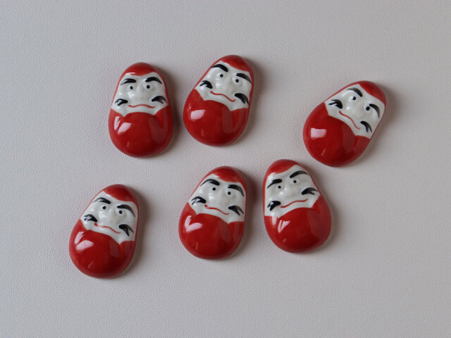 【デッドストック】有田町で発掘した だるま 箸置き