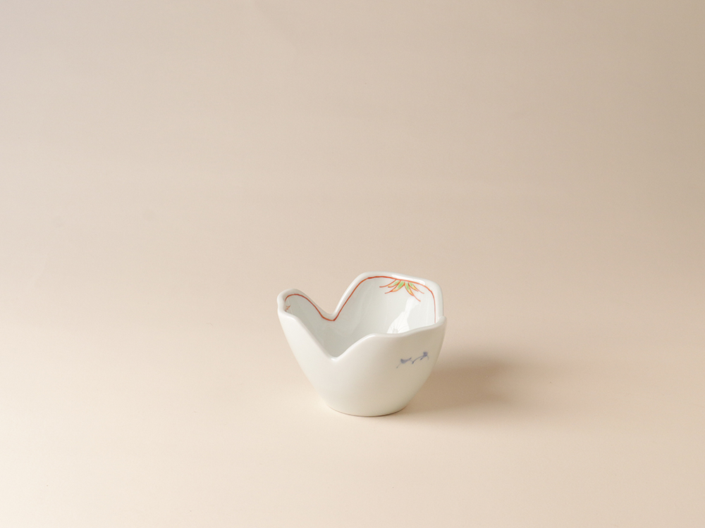 デッドストック 三方割小鉢 有田焼