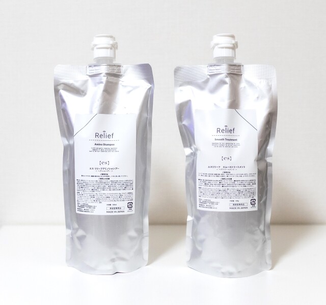 エス リリーフアミノシャンプー＆スムーストリートメント【'25 6月リニューアル】