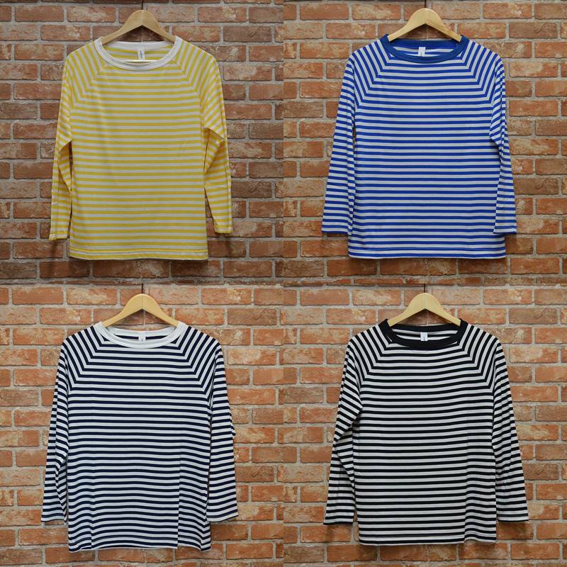 LUEUF　ボーダー　Tシャツ