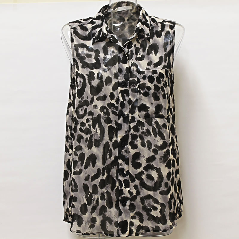 MOUSSY マウジー（BLACK BY MOUSSY）シフォンブラウス