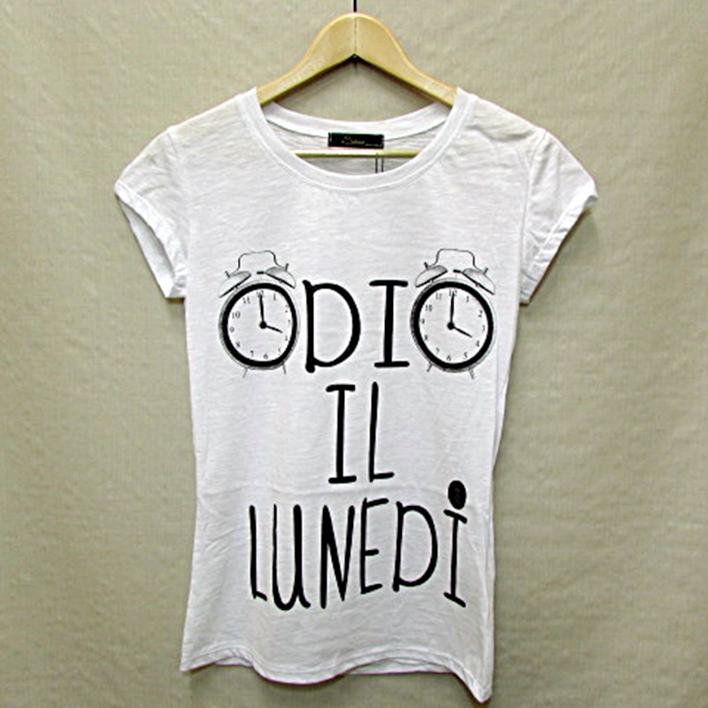 【IMPORT】インポート　イタリア製　時計ロゴTシャツ