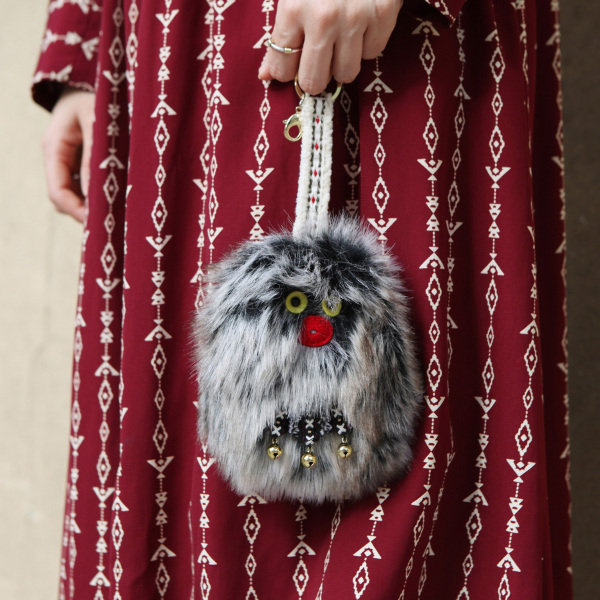 FENDI Monster 取りだそ もこもこチャーム 