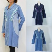 AIC　ロングシャツ　デニムワンピ