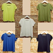 LUEUF　無地　半袖Tシャツ