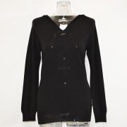 SHIMA/シマ ｉｓｏｌａｂｅｌｌａ（イゾラベラ）コットンVネックセーター ホールガーメントニット SHIMA/シマ isolabella（イゾラベラ）コットンVネック