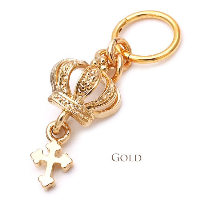 14G16G］立体感あるクラウンにクロスをぶら下げた進化版