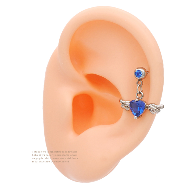 pykc様❣️専用ページ❣️15cm 14G 16G ］媚びない可愛さキュービックウイングデザイン 軟骨