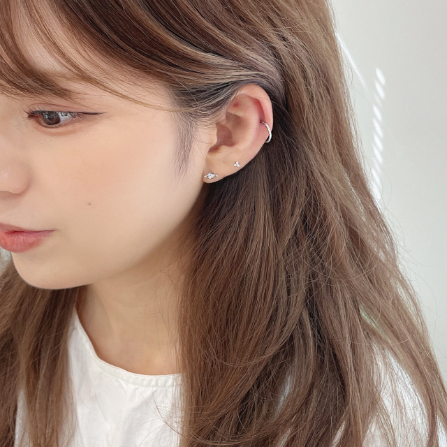 WGピアス K14GF たくましさと気高さ ピアス｜GFP1345