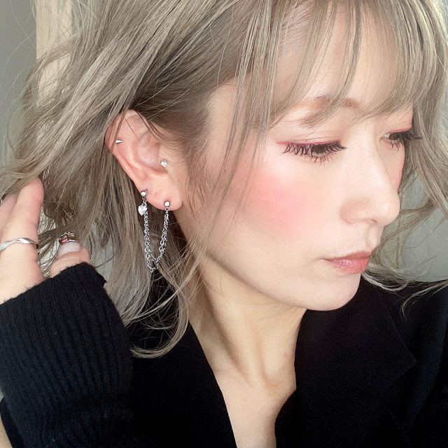 ピアス14点＆ネックレス6点 楽天市場】[14G チタングレード23 ボディピアス] コーン