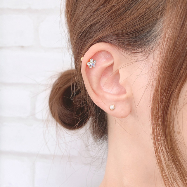 工場直売 14G16G]フラワー＆ハートキャッチ heart flower ダブルフェイス 化粧水・ローション・トナー